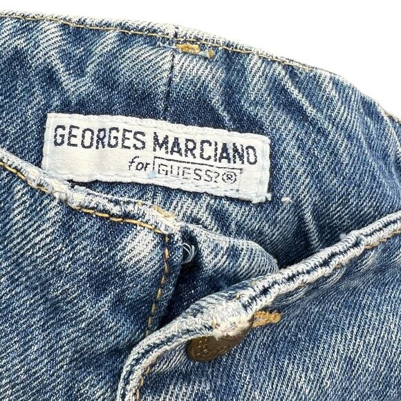 Vintage Guess Jeans Georges Marciano 80s 90s Retro Cotton Denim‎ Size 31 - Picture 11 of 14